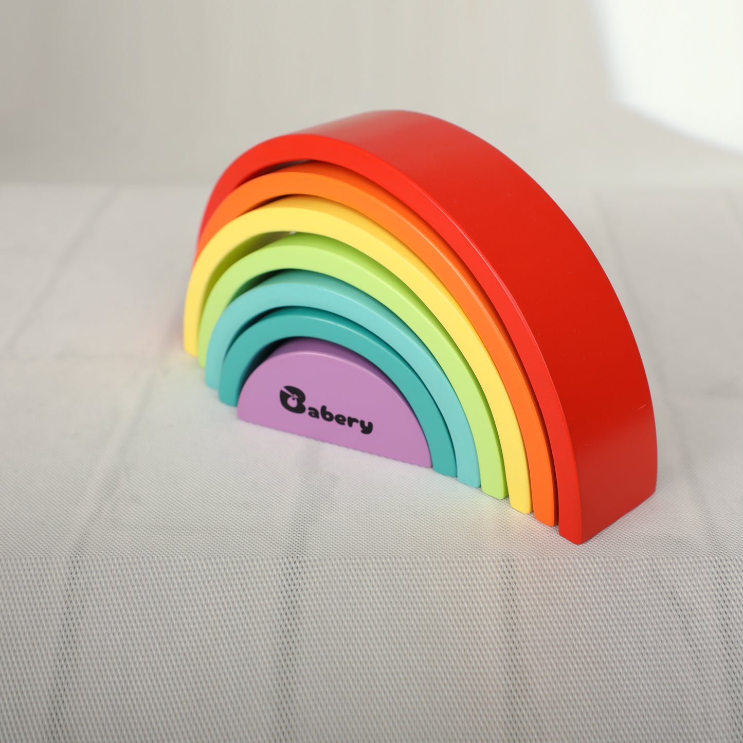 Wooden Rainbow Stacker