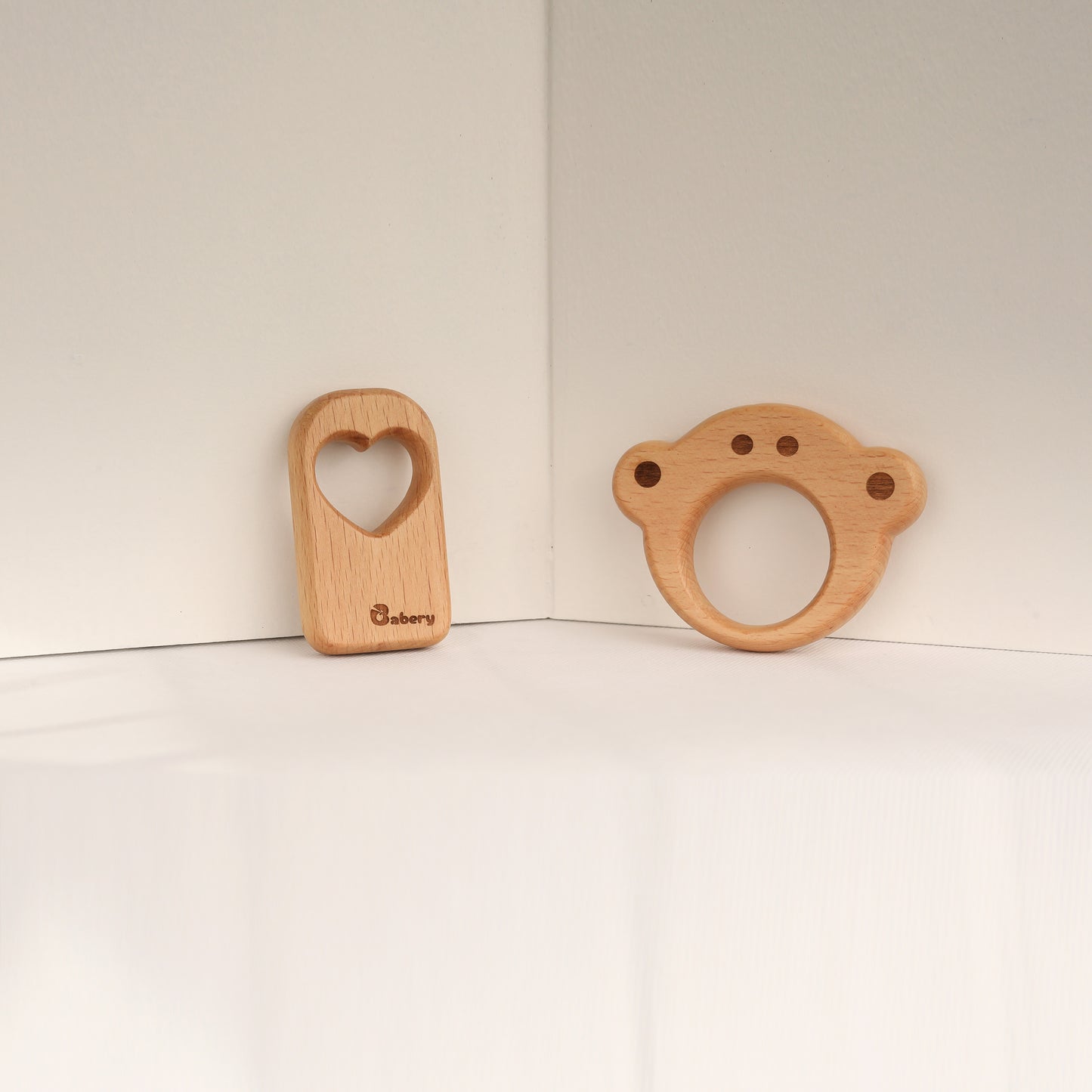 Wooden Teethers - Fruits + Icecream + Monkey Combo 5