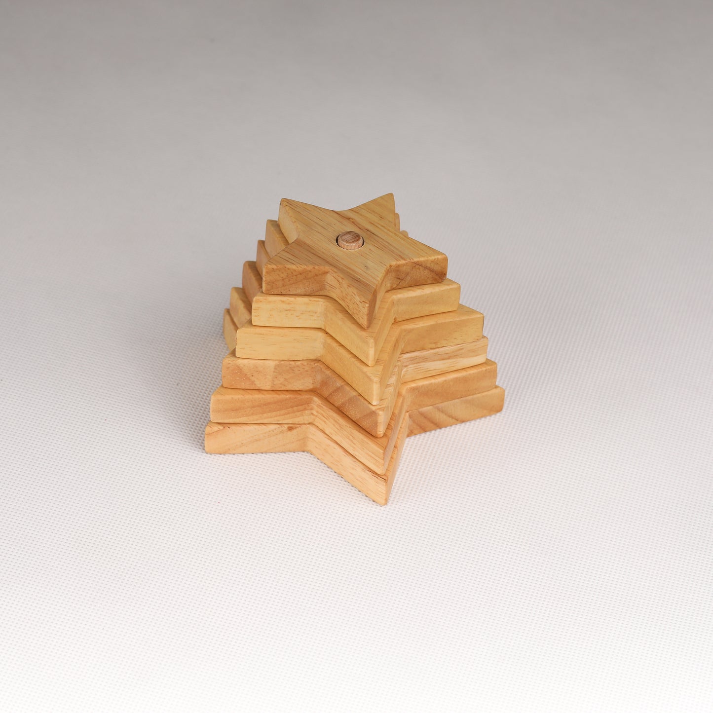 Wooden Star Stacking Toy