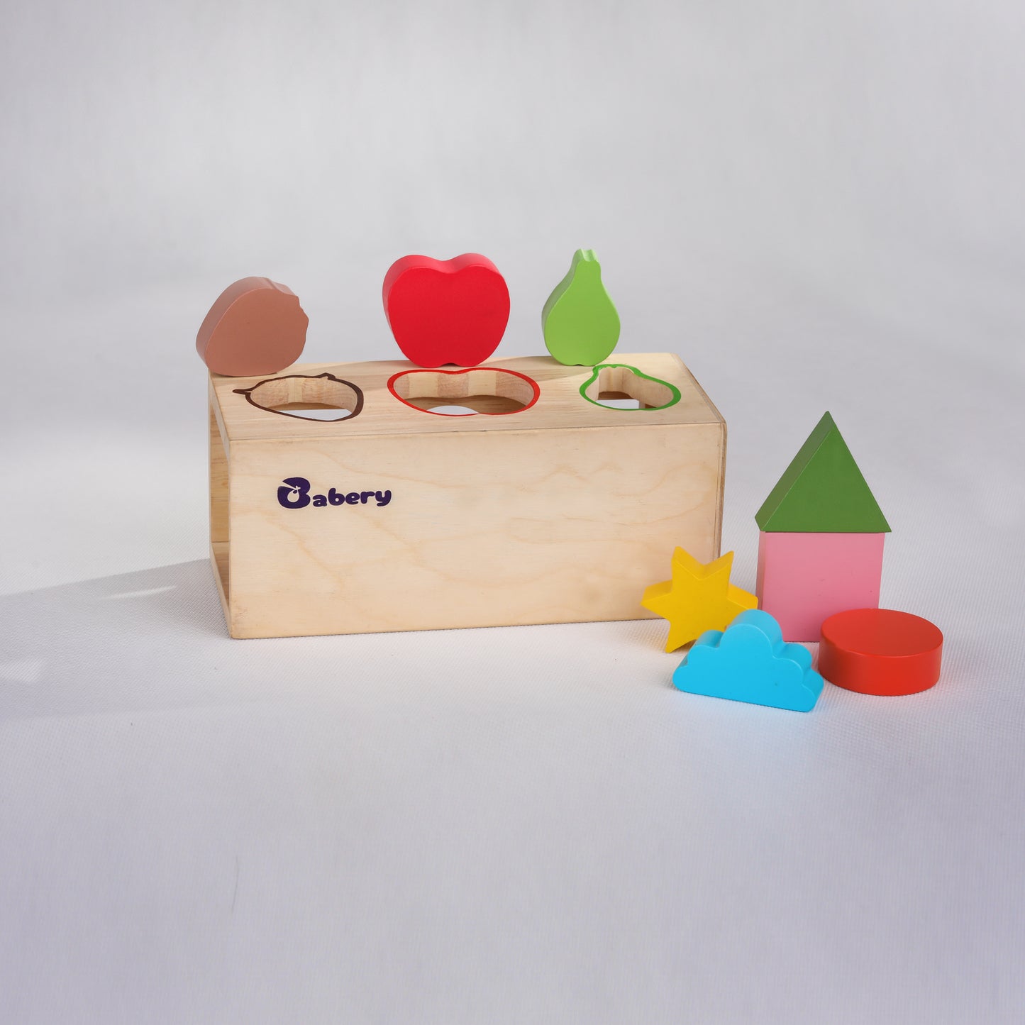 Wooden Shape Sorter Toy