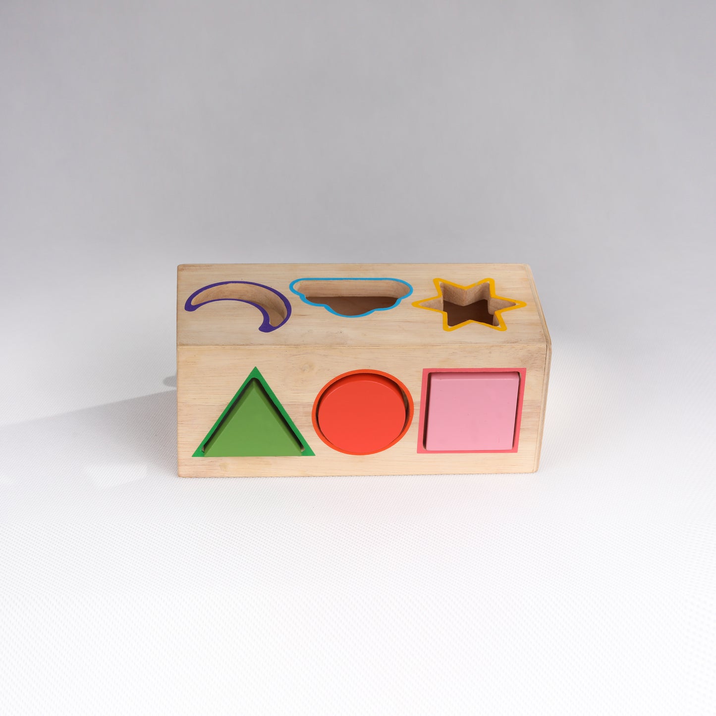 Wooden Shape Sorter Toy