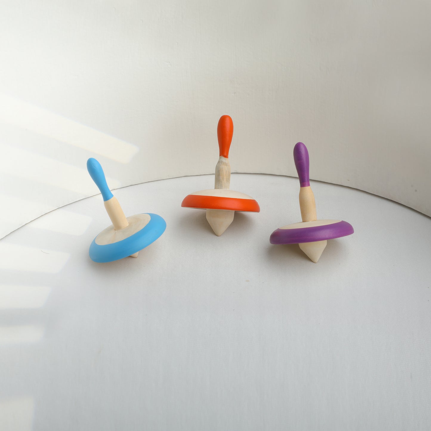 Wooden Spinning Top Toy