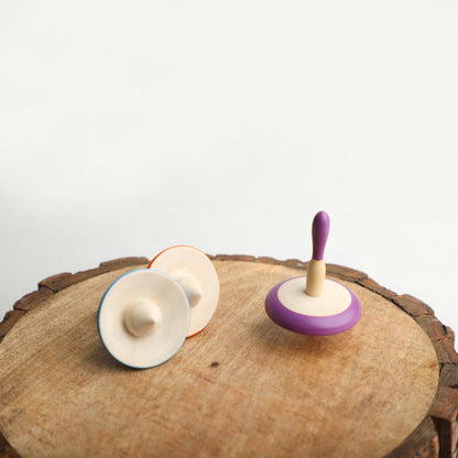 Wooden Spinning Top Toy