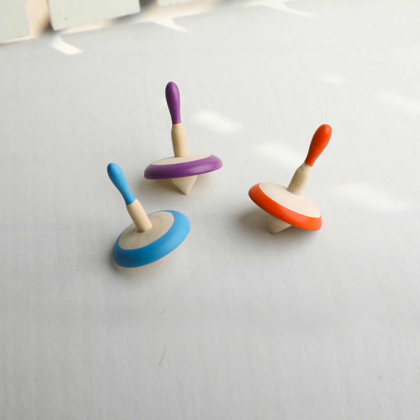 Wooden Spinning Top Toy
