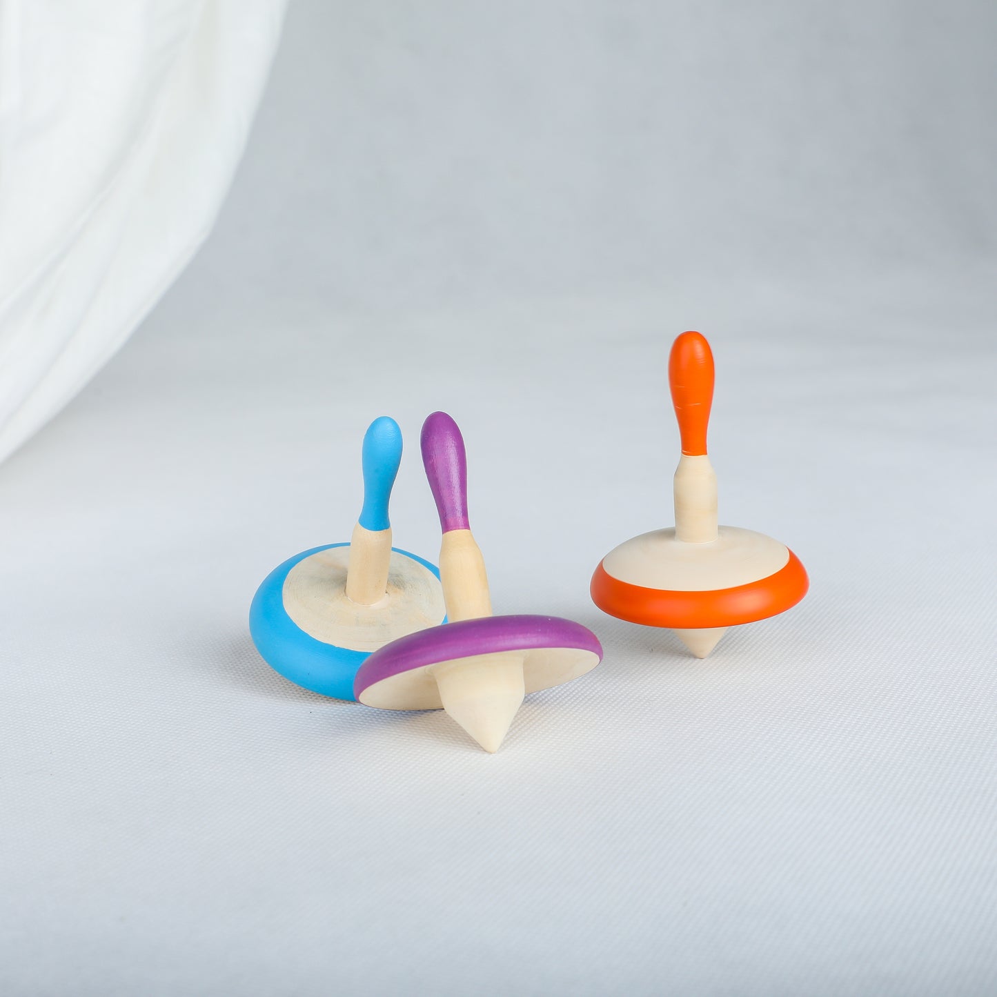 Wooden Spinning Top Toy