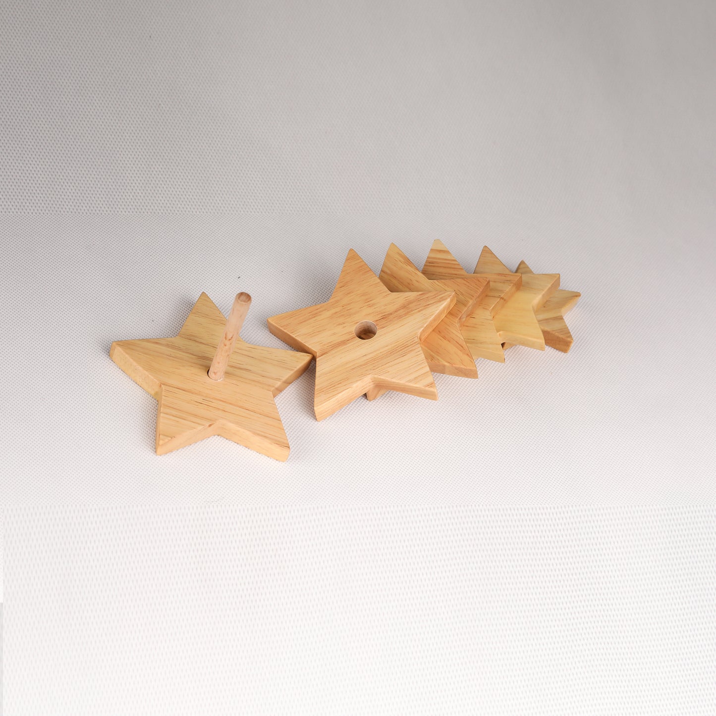 Wooden Star Stacking Toy