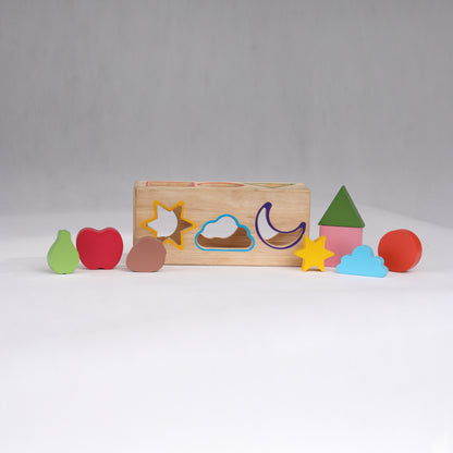 Wooden Shape Sorter Toy