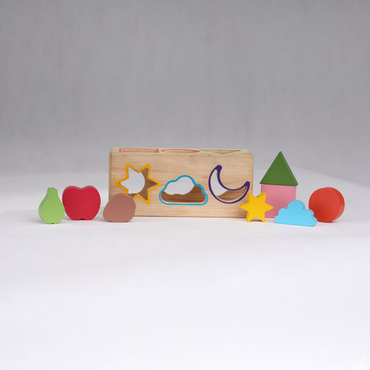 Wooden Shape Sorter Toy